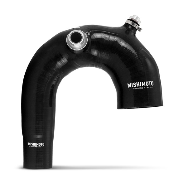 Mishimoto 2016+ Polaris RZR XP Turbo Silicone Intake J-Tube - Black MMHOSE-RZR-16AIBK