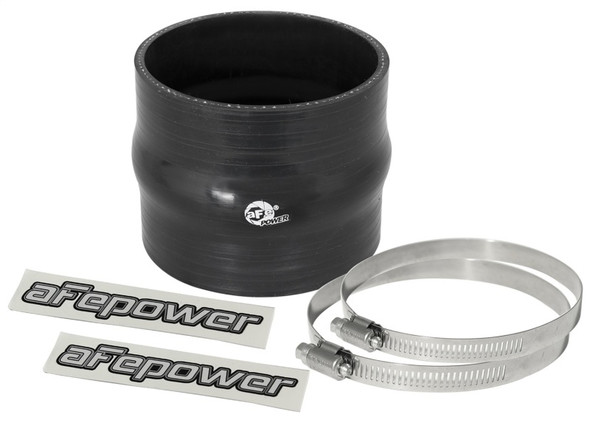 aFe Magnum FORCE Silicone Replacement Coupling Kit 3.5in ID x 3in Length Straight Coupler w/ Hump 59-00045
