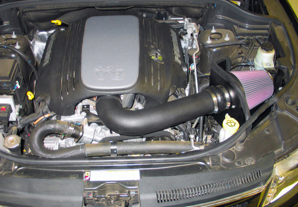K&N 11 Dodge Durango 5.7L V8 / 11 Jeep Grand Cherokee 5.7L V8 Aircharger Performance Intake 63-1563