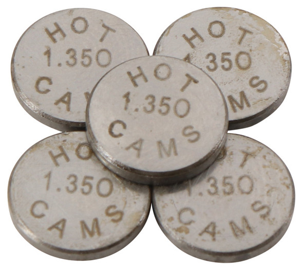 Hot Cams 04-08 400 DVX/02-16 CRF 450 R Shim Kits 1.350mm Thickness - 5 Pack 5PK948135