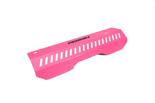 Perrin 22-23 Subaru WRX Pulley Cover (Short Version - Works w/AOS System) - Hyper Pink PSP-ENG-154HP