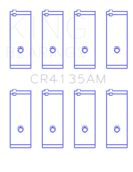 King 85-01 Toyota 5SFE L4 DOHC 16 Valves (Size STD) Rod Bearing Set CR4135AM