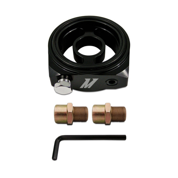 Mishimoto Oil Sandwich Plate Adapter with 3 x 1/8in NPT Ports MMOP-TPS