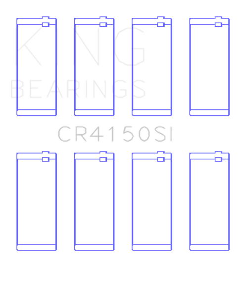 King Toyota Ford ZETEC 1.6L/1.8L/2.0L Performance Rod Bearing Set CR4150SI
