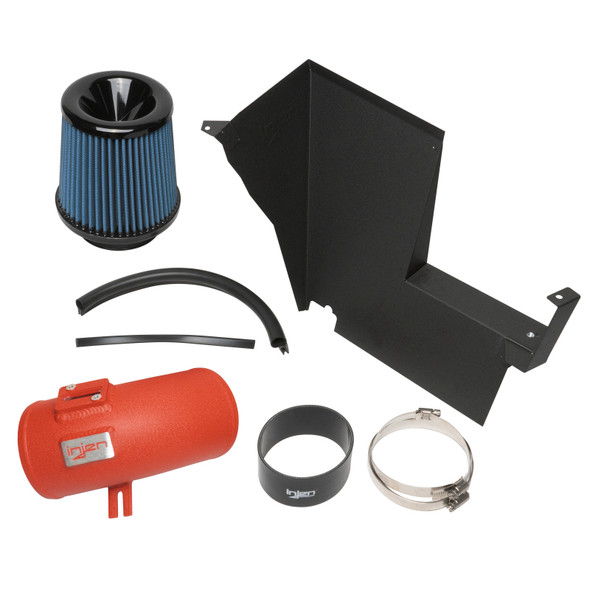 Injen 2020 BMW M340i SP Short Ram Air Intake System Wrinkle Red Finish SP1140WR