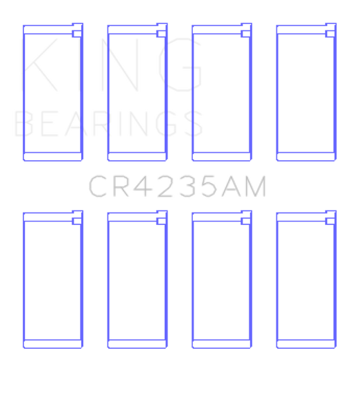 King Hyundai 2.0L G4GC (Size STD) Rod Bearing Set CR4235AM