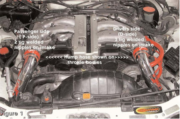 Injen 90-96 Pipe Only Intake System 300Z Non Turbo Polished Short Ram Intake IS1981P