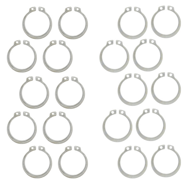 All Balls Racing 94-99 KTM EGS 250 Sprocket Retainer Kit 10 pk Washers or Snap-Rings 25-6017