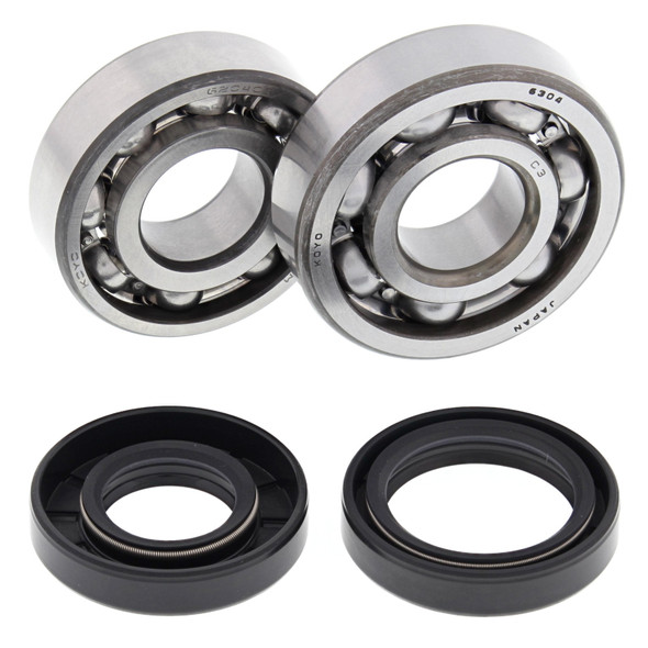 All Balls Racing 93-01 Yamaha YZ80 Crank Shaft Bearing Kit 24-1023