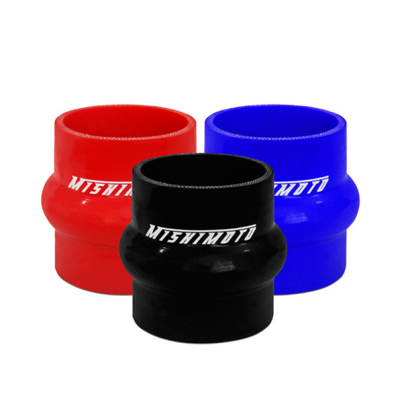 Mishimoto 2.5in Black Hump Hose Coupler MMCP-2.5HPBK