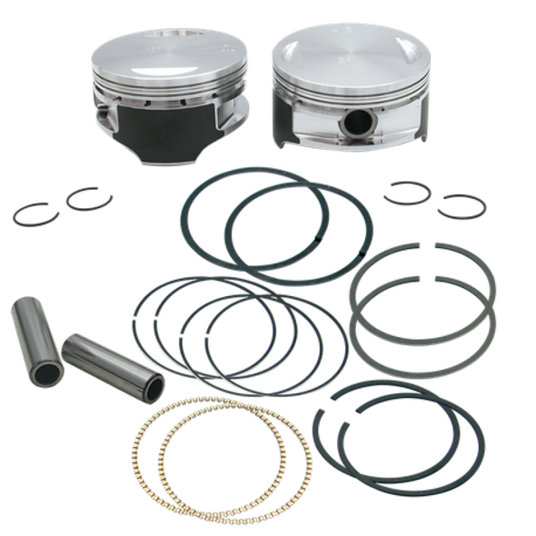 S&S Cycle 1999+ BT 106in Forged Stroker Pistons - Plus .010in 92-1211