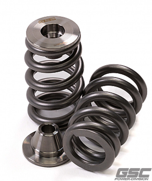 GSC P-D Can-Am Maverick Turbo Conical Valve Spring and Ti Retainer Kit 5029