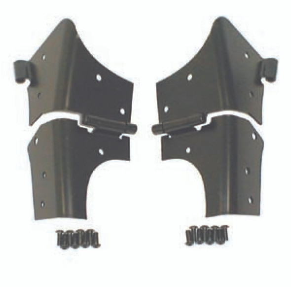 Rugged Ridge 97-06 Jeep Wrangler TJ Black Windshield Hinges 11209.02