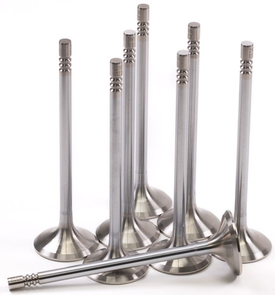GSC P-D Ford Mustang 5.0L Coyote Gen 3 33mm Head (+1mm) Super Alloy Exhaust Valve - Set of 8 2167-8