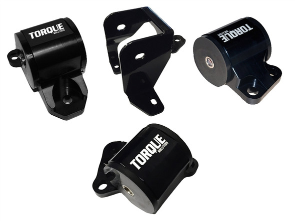 Torque Solution Billet Aluminum Mount Kit (2 Bolt): 96-00 Honda Civic EK B/D-Series TS-HA-EK2