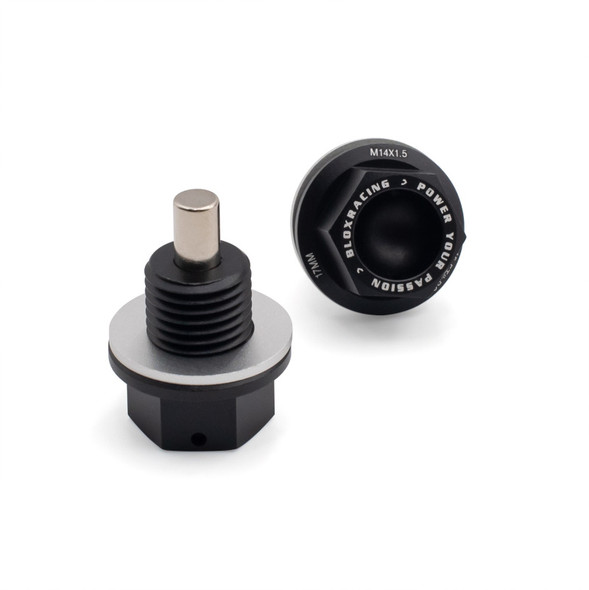 BLOX Racing Magnetic Oil & Transmission Drain Plug Set BXAC-00405-6