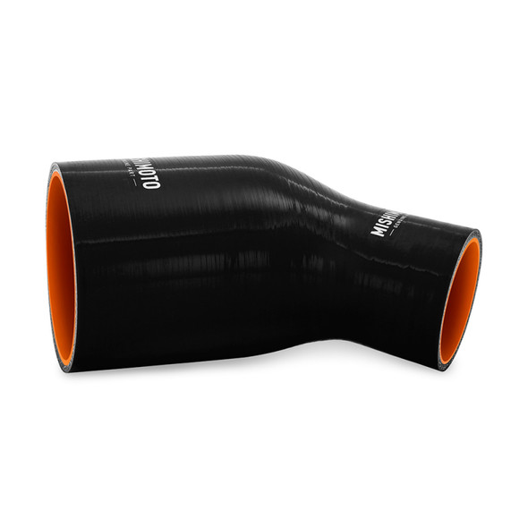 Mishimoto Silicone Reducer Coupler 45 Degree 2.5in to 4in - Black MMCP-R45-2540BK