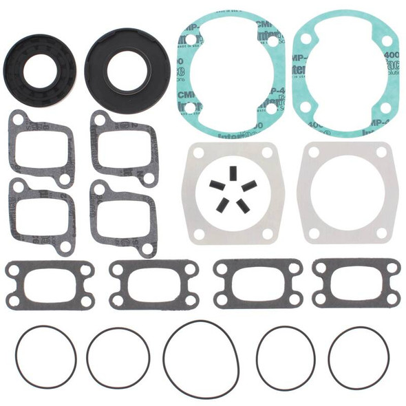 Vertex Pistons 80-86 Citation 377cc/87-88 Safari 380cc Complete Gasket Kit w/ Seals 711023A