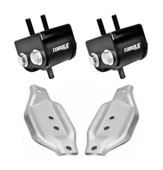 Torque Solution Engine Mounts w/ Mount Plates: Subaru WRX 2006-2015 / STI 2006-2016 TS-SU-200-PL
