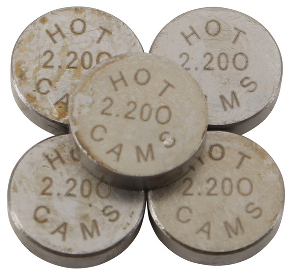 Hot Cams Shim Kits 2.200mm Thickness - 5 Pack 5PK948220