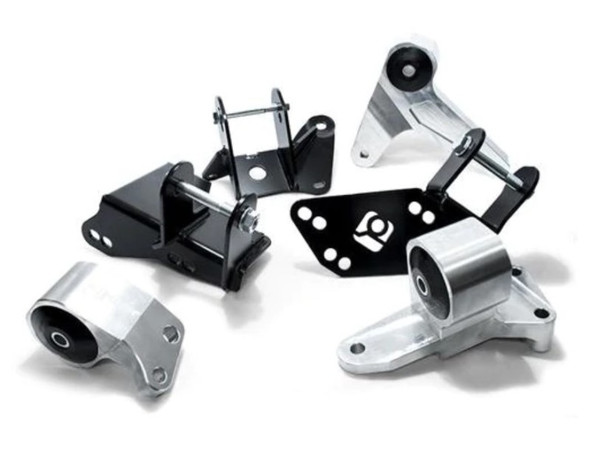 Innovative 96-00 Civic K-Series Silver Aluminum Mounts 75A Bushings (EG/DC Subframe) B90051-75A