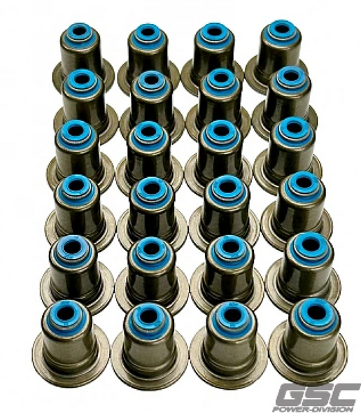 GSC P-D Toyota Supra/BMW B58/N54/S55/S58 Viton Intake Valve Stem Seals - Set of 12 1090