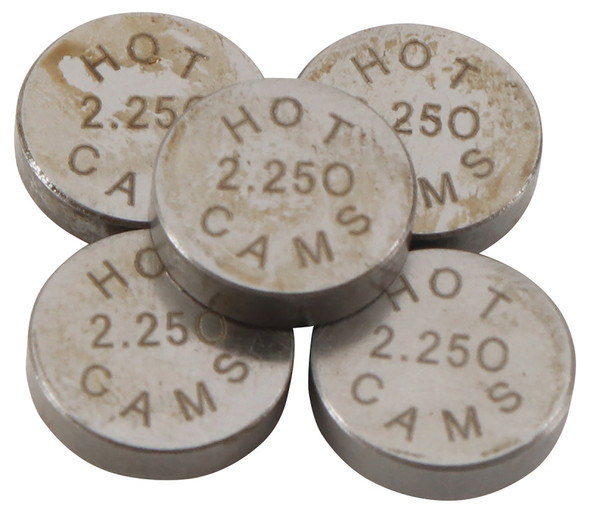 Hot Cams Shim Kits 2.250mm Thickness - 5 Pack 5PK948225