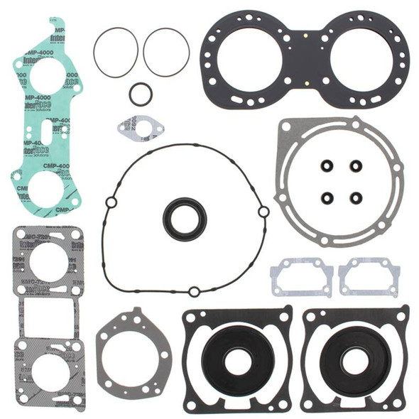 Vertex Pistons 98-05 GP 800 Wave Runner/00-01 XL 800 Wave Runner Complete Gasket Kit w/ Seals 611607