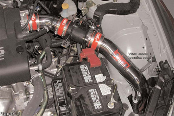 Injen 02-06 Altima 4 Cyl. 2.5L (CARB 02-04 Only) Polished Cold Air Intake RD1975P
