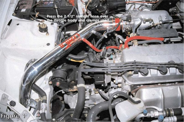 Injen 96-98 Civic Ex Hx EL (Canada) Black Cold Air Intake *Special Order* RD1550BLK