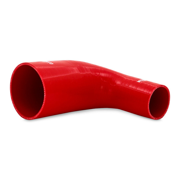 Mishimoto Silicone Reducer Coupler 90 Degree 2.5in to 4in - Red MMCP-R90-2540RD