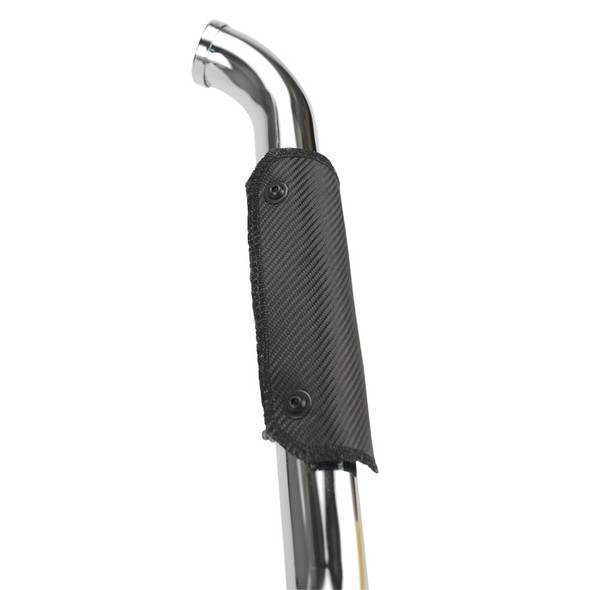 DEI Pipe Shield w/Stainless Steel Clamps - 4in x 8in - Onyx 10496