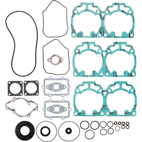 Vertex Pistons 05-06 Expedition 600 HO SDI/10 Expedition SE 600 HO SDI Complete Gasket Kit w/ Seals 711278