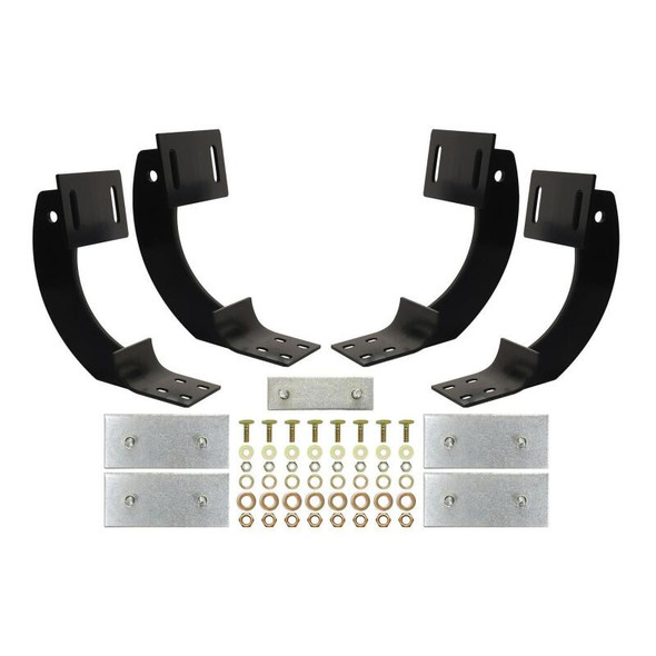Westin 97-04 Ford F-150/250LD (Heritage Ed.) Reg/Ext Cab Premier Oval Nerf Step Bar Mount Kit - Blk 22-1045