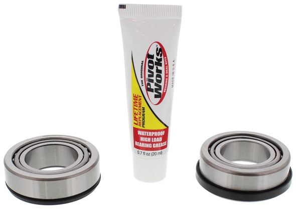 Pivot Works 92-05 Kawasaki KX125 PW Steering Stem Bearing Kit PWSSK-K02-021