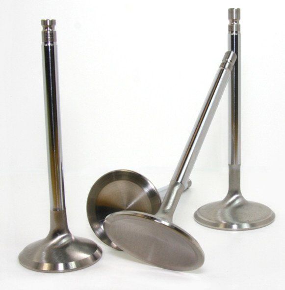GSC P-D Nissan VR38DETT Chrome Polished Super Alloy Exhaust Valve - 32.15mm Head STD - SET OF 12 2055-12