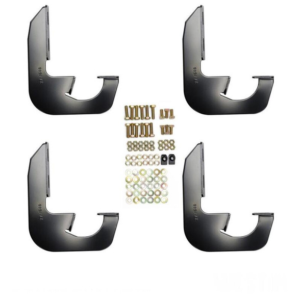 Westin 2005-2010 Jeep Grand Cherokee Running Board Mount Kit - Black 27-1785