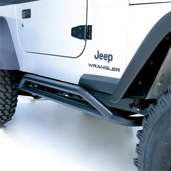Rugged Ridge RRC Rocker Guards Black 87-06 Jeep Wrangler 11504.11