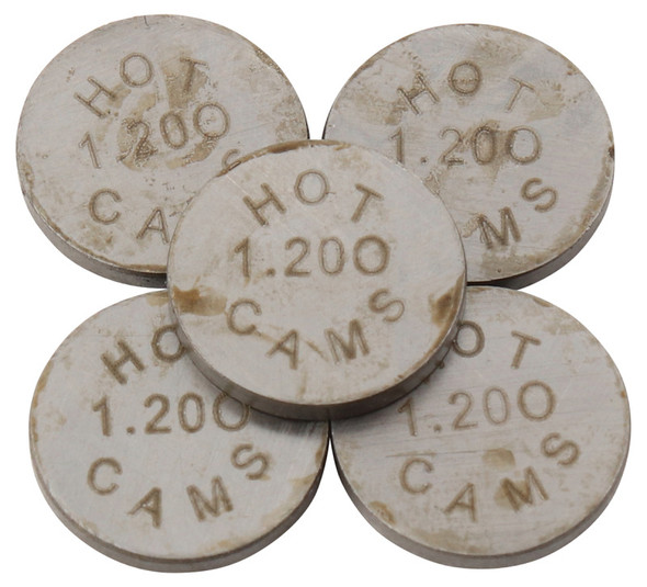 Hot Cams 04-08 400 DVX/02-16 CRF 450 R 1.200mm Shim Kit - 5 Pack 5PK948120