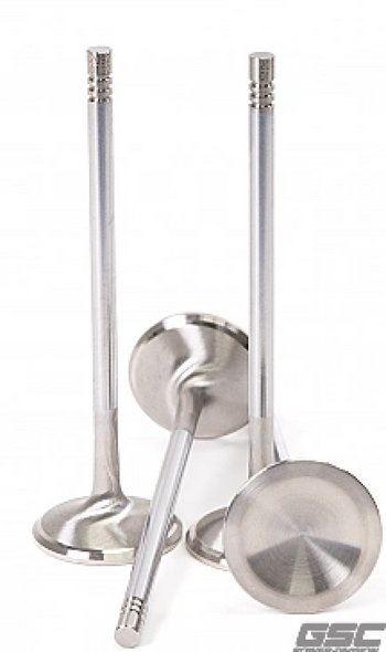 GSC P-D Toyota Supra/BMW B58 / BMW M3/M4 S58 Chrome Polished 28.5mm Head Exhaust Valve - Set of 12 2091-12