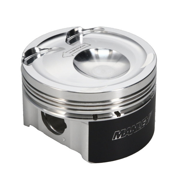 Manley Ford 2.3L EcoBoost 87.5mm STD Size Bore 9.5:1 Dish Extreme Duty Piston Set 637000CE-4