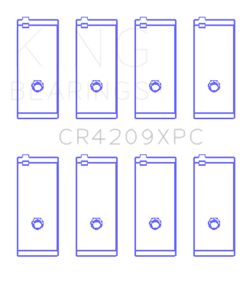 King Toyota 3SGTE 16v 2.0L  (Size STD) pMaxKote Performance Rod Bearing Set CR4209XPC