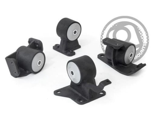 Innovative 90-99 Toyota MR2 5S/3S Black Steel Mounts 75A Bushings 69950-75A