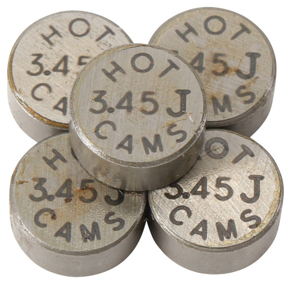 Hot Cams 2008-2013 Yamaha WR 250 R Dual Sport 250cc 3.345mm Shim Kit - 5 Pack 5PK748345