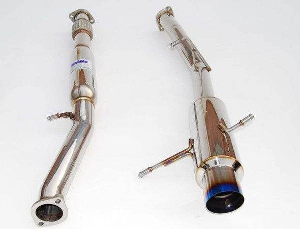 Invidia 02-07 WRX/STi 76mm N1 REGULAR Titanium Tip Cat-back Exhaust HS02SW1GTT