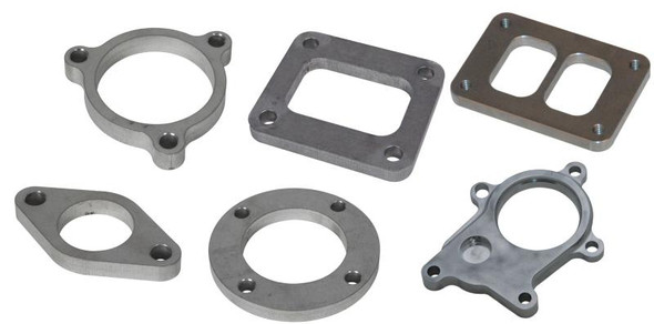 Vibrant 4 Bolt Flange Gasket for 4in O.D. Oval tubing (Matches #13177S) 13177G