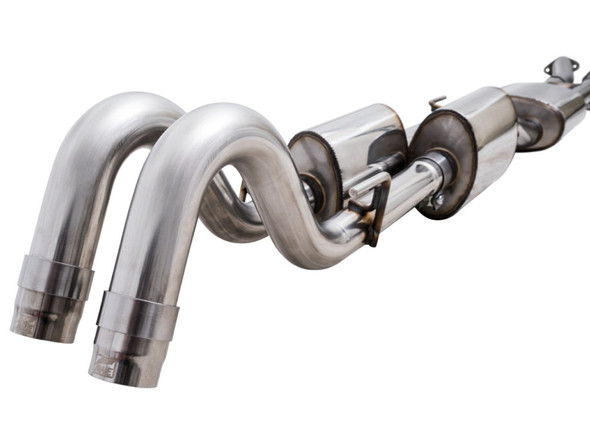 AWE 2016-2022 Toyota Tacoma 0FG Exhaust with BashGuard - No Tips 3015-31826