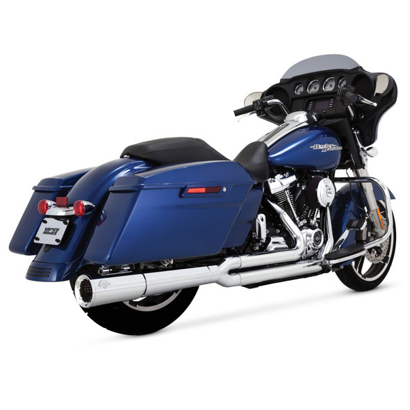 Vance & Hines HD Dresser 17-22 Pro Pipe Chrome PCX Full System Exhaust 17383