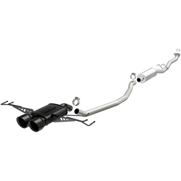 MagnaFlow 2017 Honda Civic L4 1.5L Street Series Cat-Back Exhaust w/ Black Tips 19373
