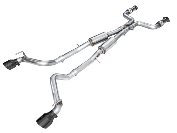 AWE 2023 Nissan Z RZ34 RWD Track Edition Catback Exhaust System w/ Diamond Black Tips 3020-33400